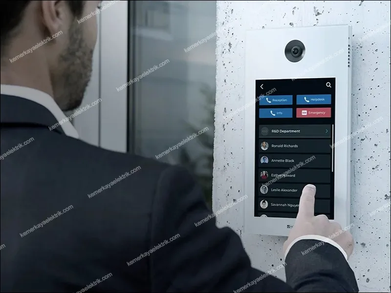 Görüntülü Diafon & İnterkom Sistemleri - Kemerkaya Elektrik Bursa