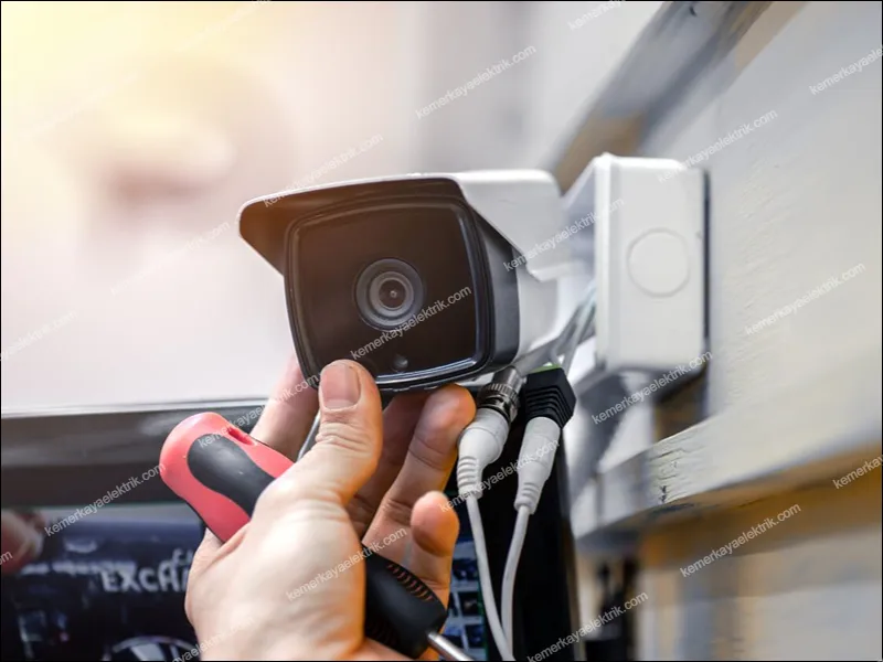 Güvenlik Kamerası (CCTV & IP) Kurulumu - Kemerkaya Elektrik Bursa